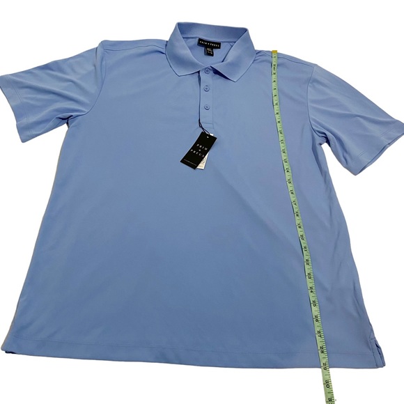 Prim & Preux Men’s Carolina Blue Classic Polo Shirt, Size Large - Picture 8 of 15